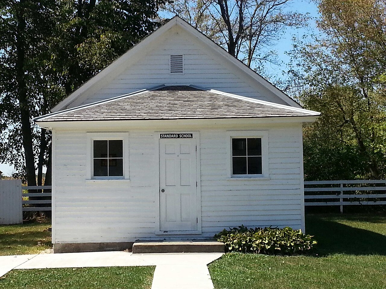 North Grove School, 26475 Brickville Road, Sycamore Township just north of Sycamore, Illinois