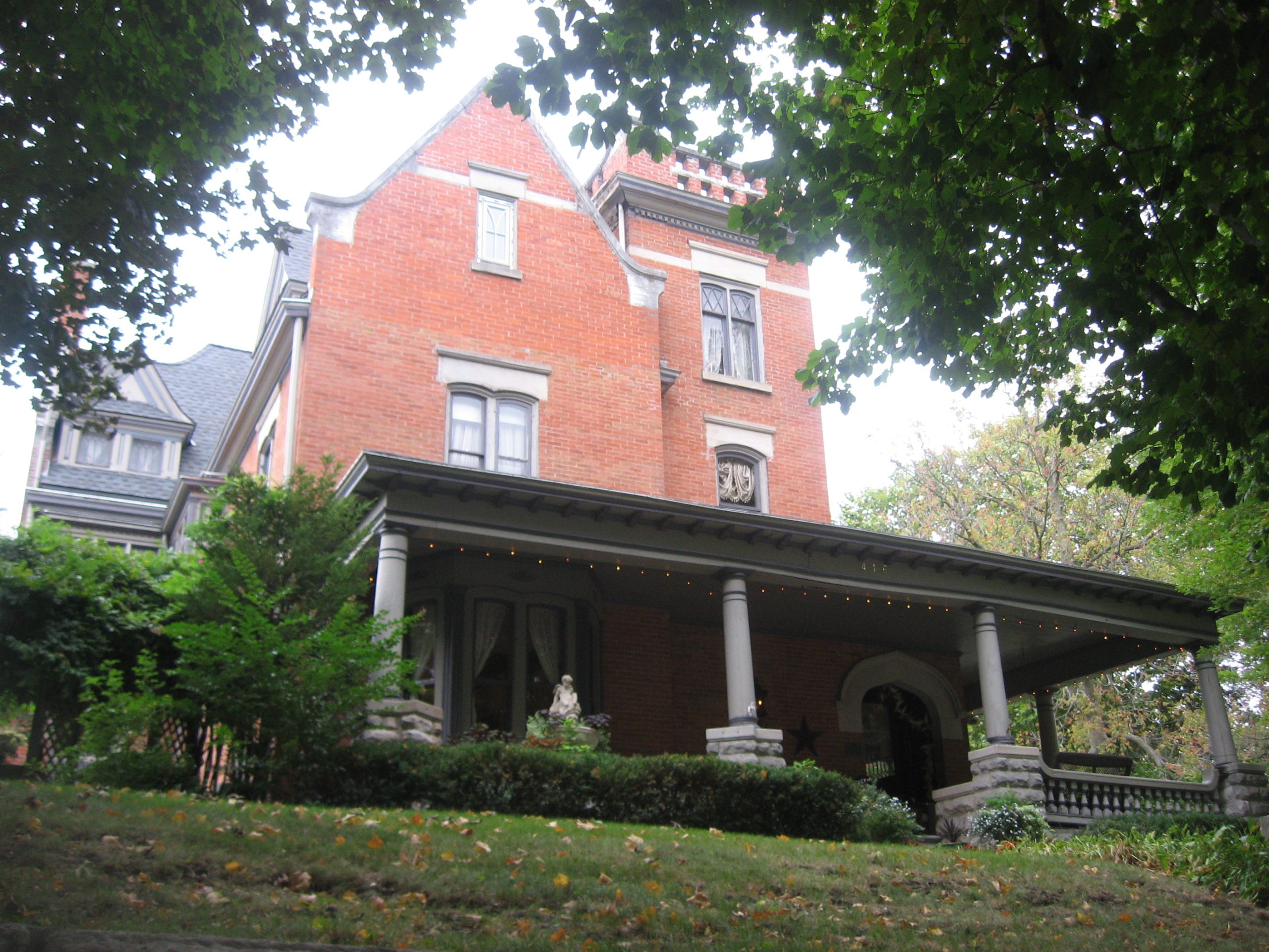 Front of the Carr House , located at 416 E