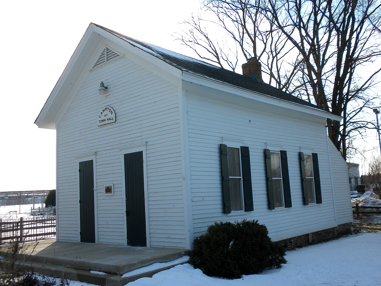 Campton Town Hall on NRHP since November 24, 1980