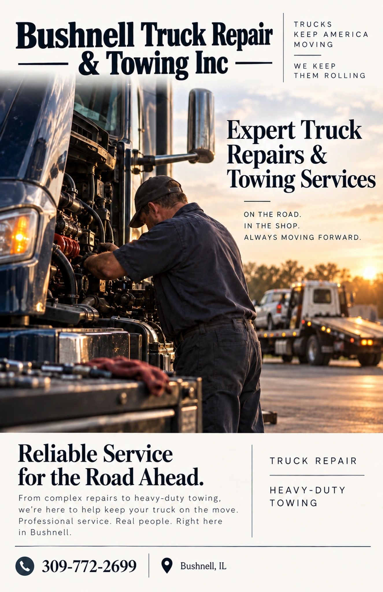 Bushnell Truck Repair & Towing Inc — 2 Portrait Bushnell Truck Repair & Towing Inc (4)
