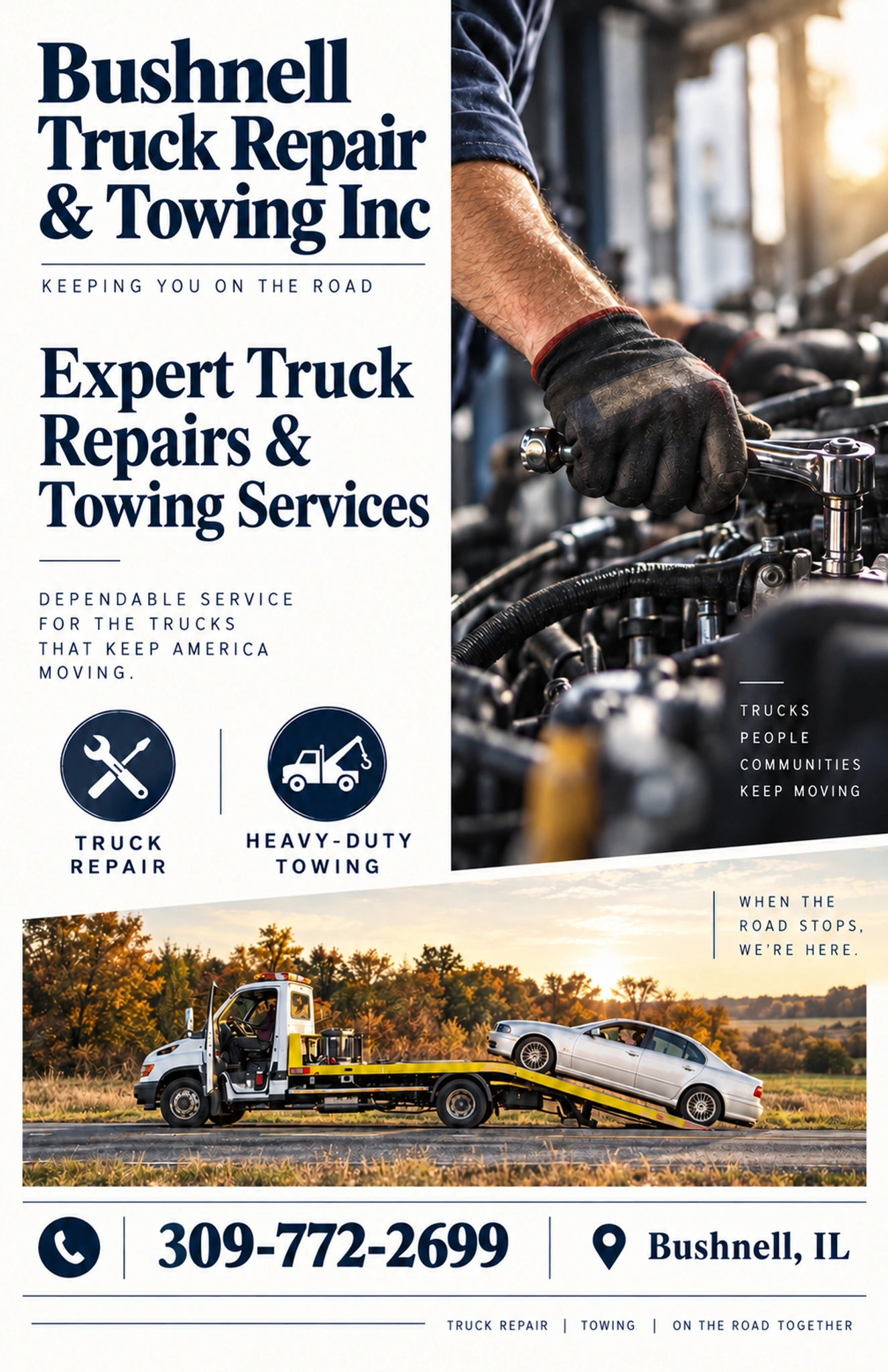 Bushnell Truck Repair & Towing Inc — 2 Portrait Bushnell Truck Repair & Towing Inc (5)
