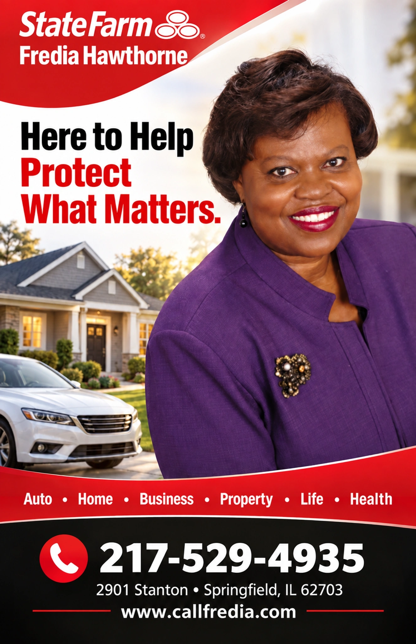 Fredia Hawthorne - State Farm — 2 Portrait Fredia Hawthorne - State Farm (2)