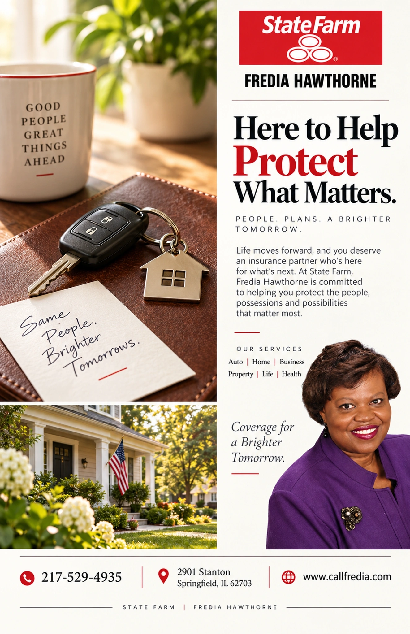Fredia Hawthorne - State Farm — 2 Portrait Fredia Hawthorne - State Farm (3)