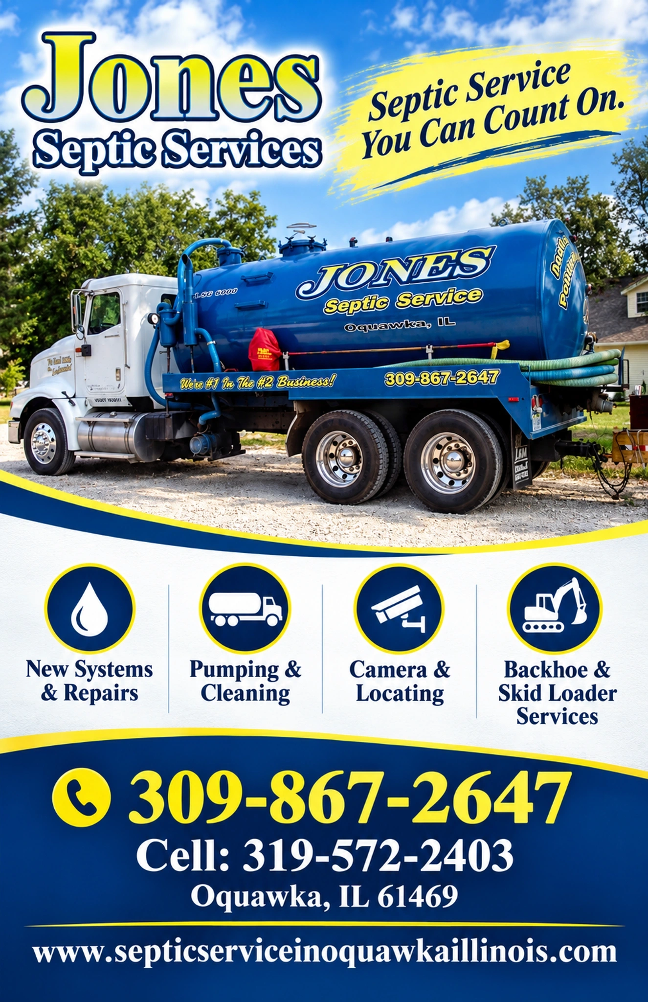 Jones Septic Services — 2 Portrait Jones Septic Services (2)