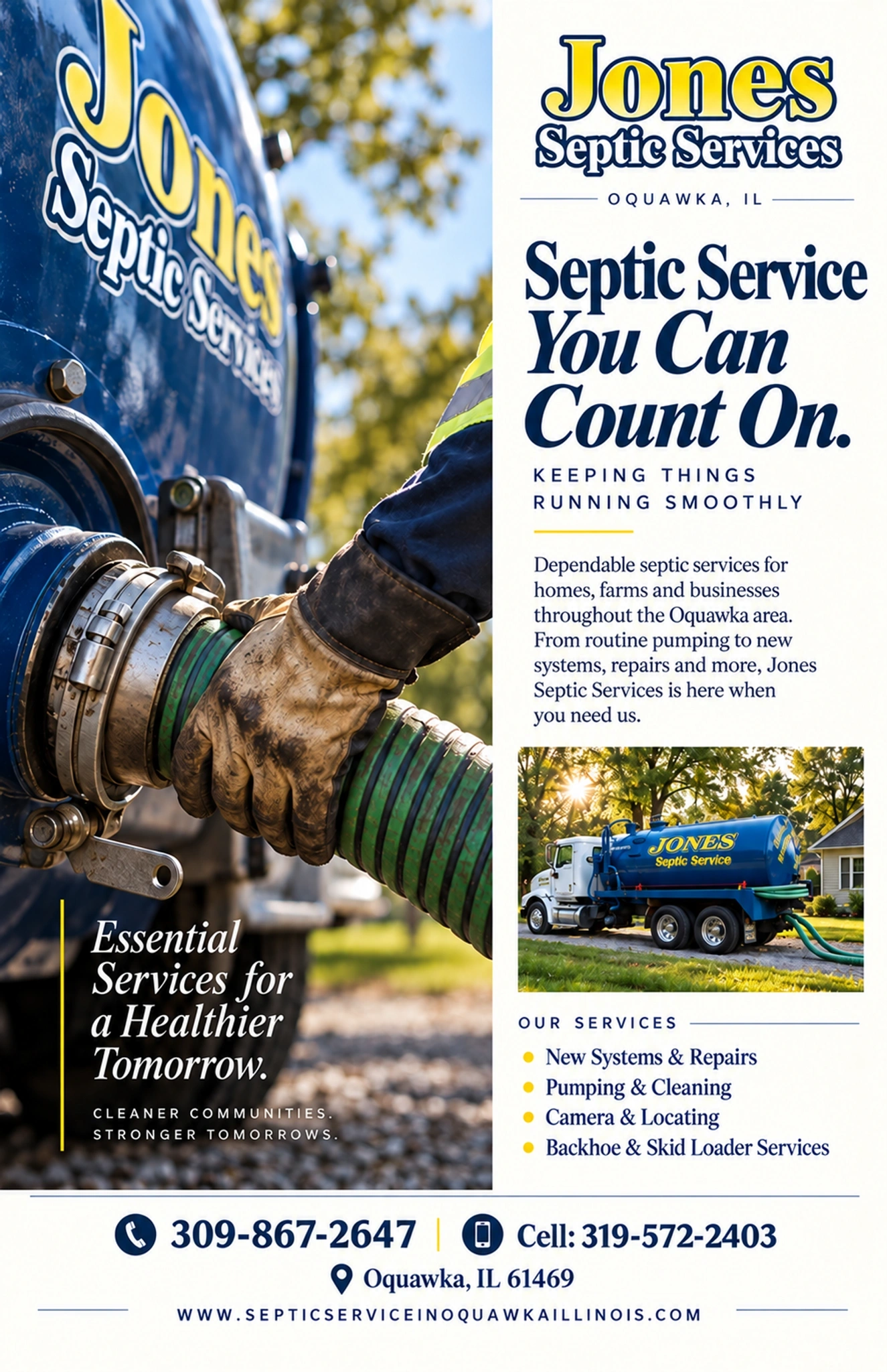 Jones Septic Services — 2 Portrait Jones Septic Services (3)