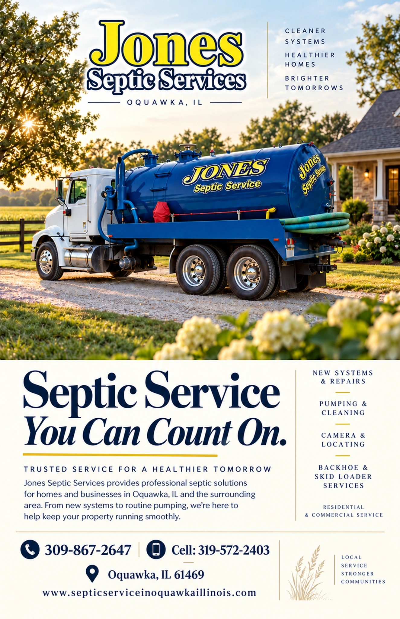 Jones Septic Services — 2 Portrait Jones Septic Services (4)