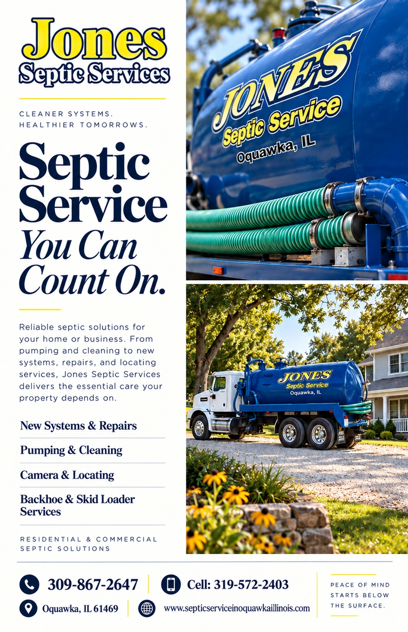 Jones Septic Services — 2 Portrait Jones Septic Services (5)