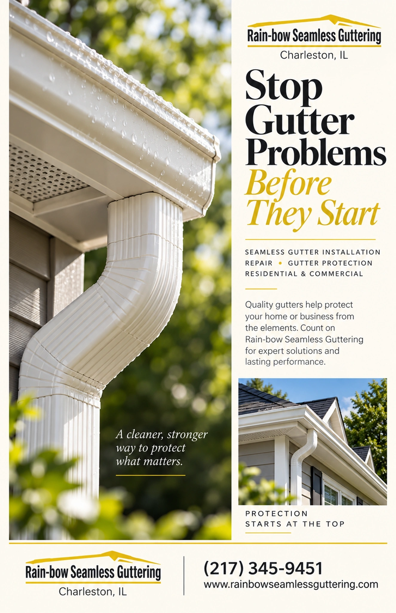 Rain-Bow Seamless Guttering — 2 Portrait Rain-Bow Seamless Guttering (3)