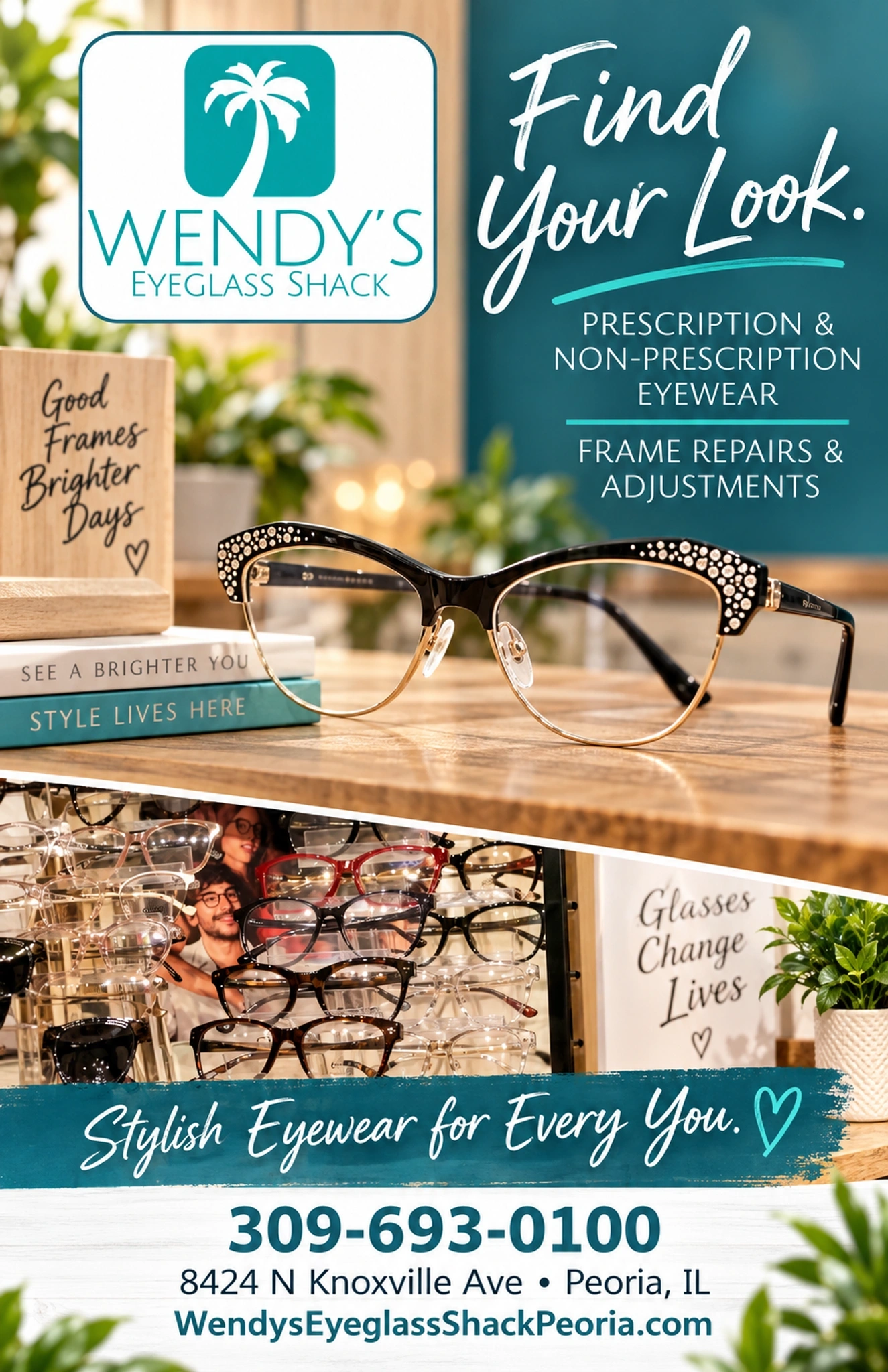 Wendy's Eyeglass Shack — 2 Portrait Wendy's Eyeglass Shack (1)
