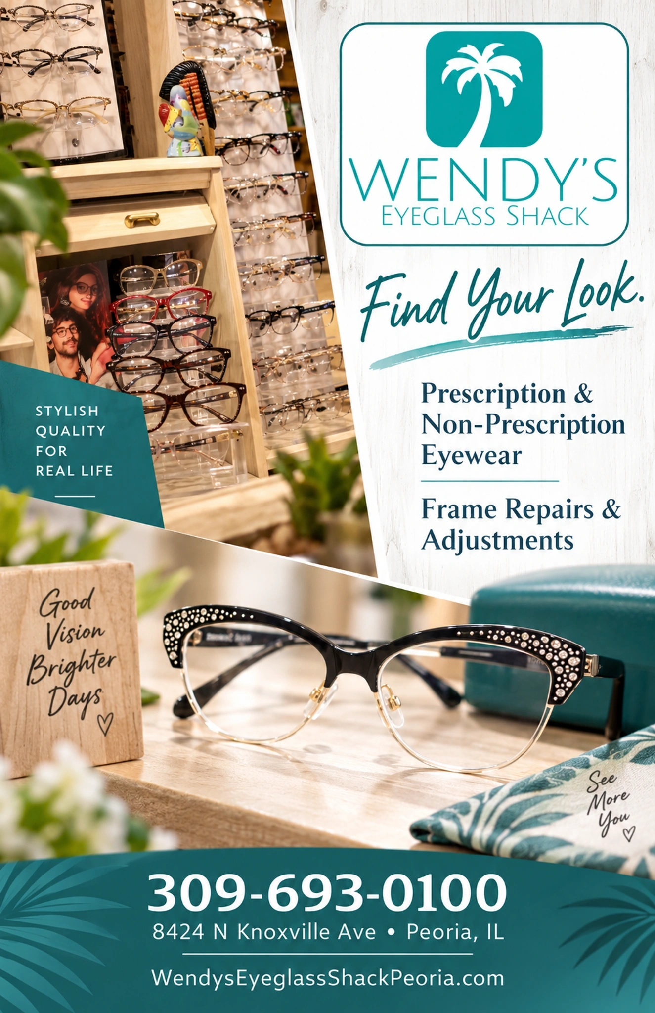 Wendy's Eyeglass Shack — 2 Portrait Wendy's Eyeglass Shack (2)