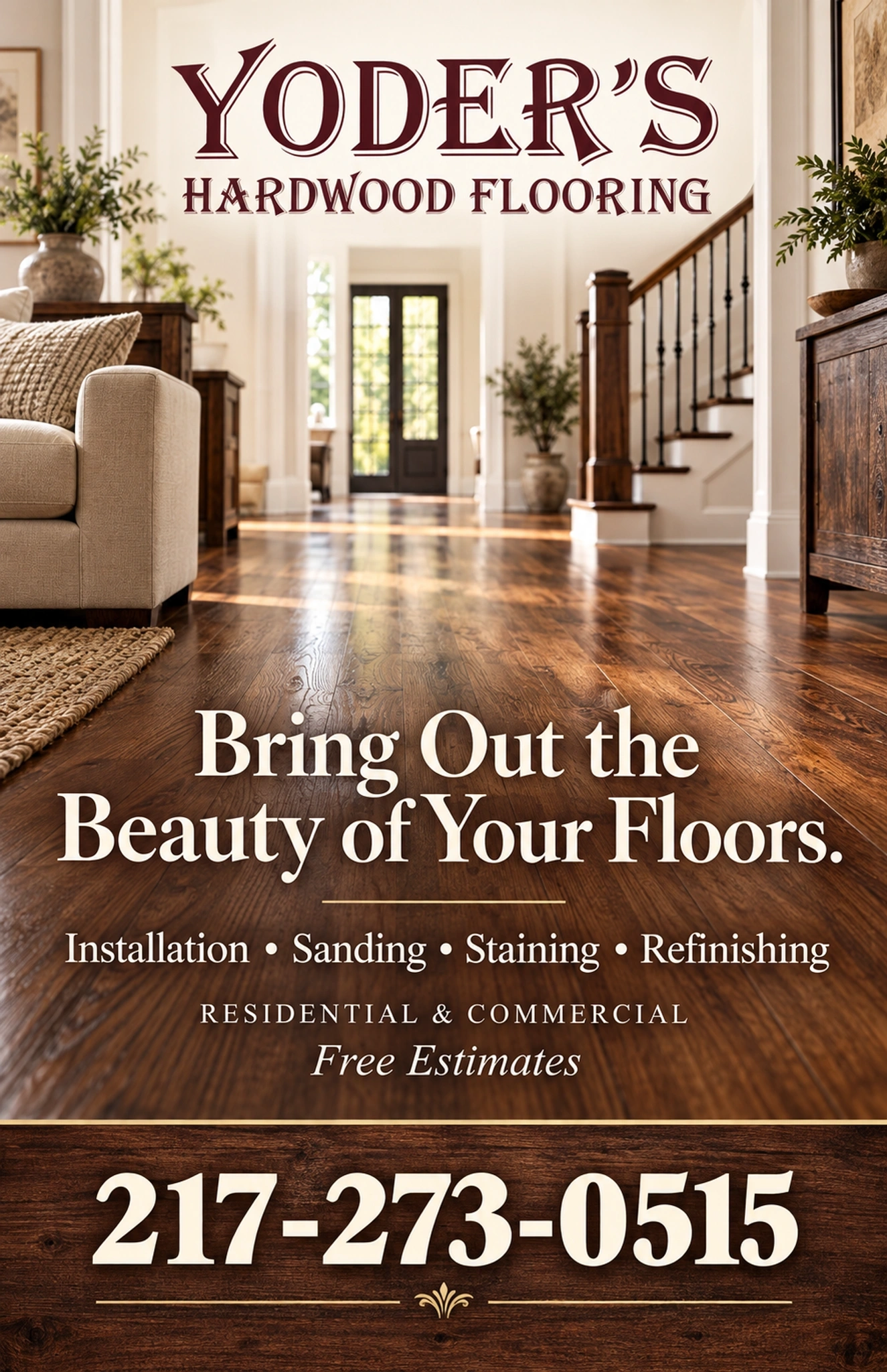 Yoder's Hardwood Flooring — 2 Portrait Yoder's Hardwood Flooring (1)