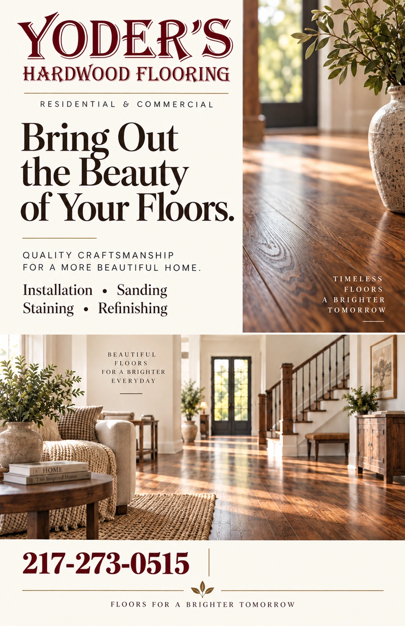 Yoder's Hardwood Flooring — 2 Portrait Yoder's Hardwood Flooring (5)