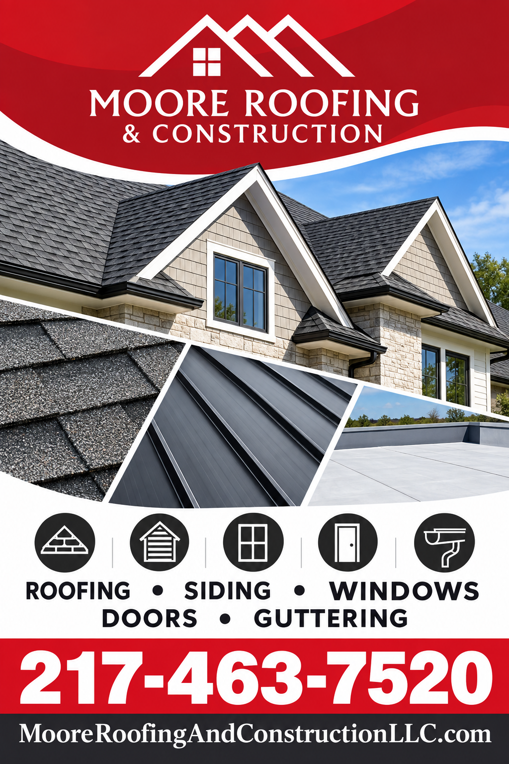 Moore Roofing & Construction — Moore Roofing & Construction Portrait Ad 5
