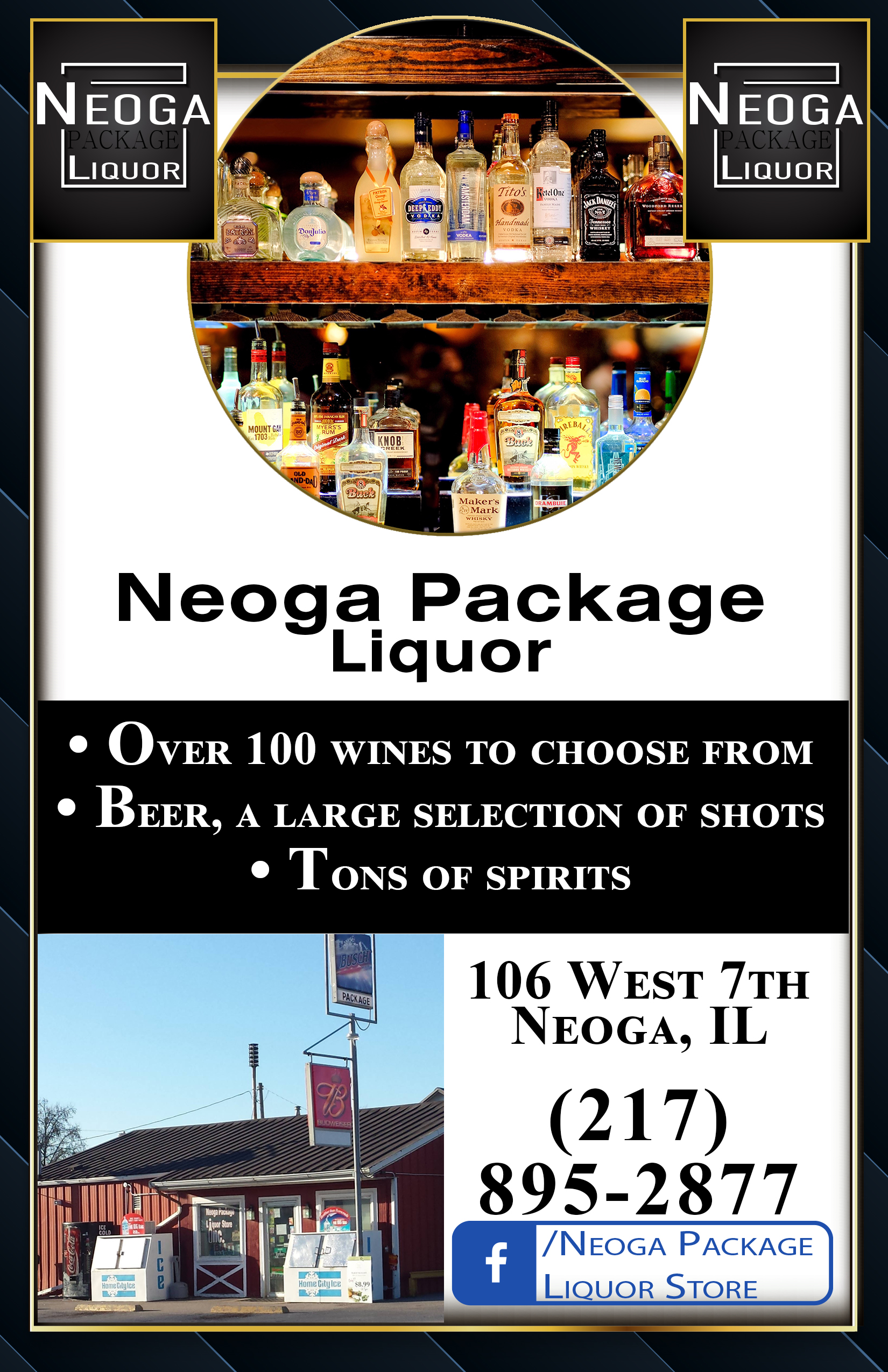 Neoga Package Liquor — Neoga Package Liquor Store copy