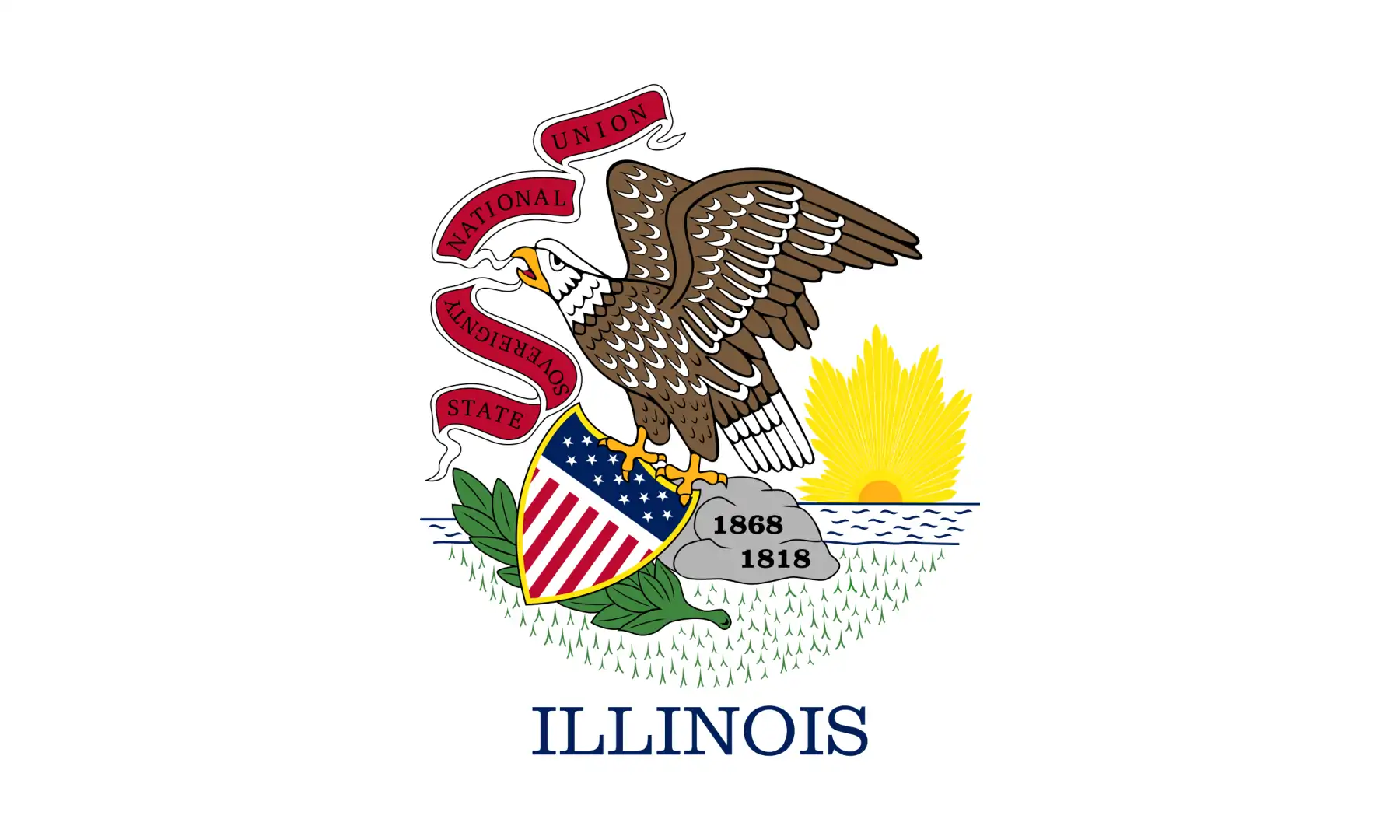 Illinois State flag